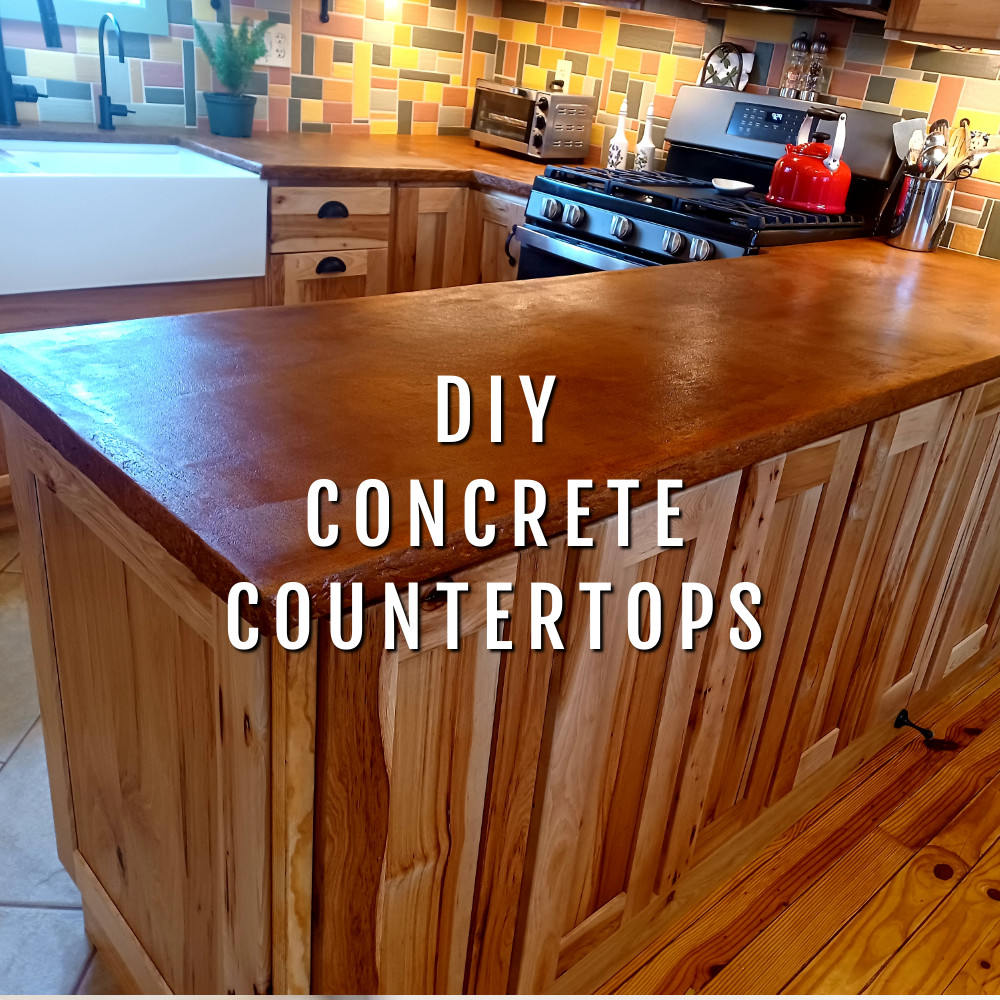 DIY Concrete Countertop Ideas